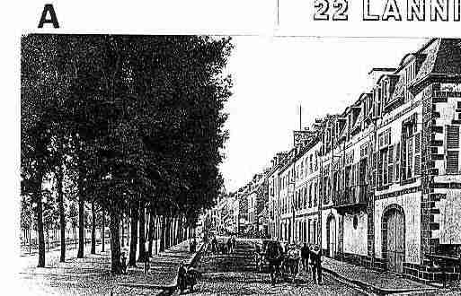 Ville de LANNION Carte postale ancienne